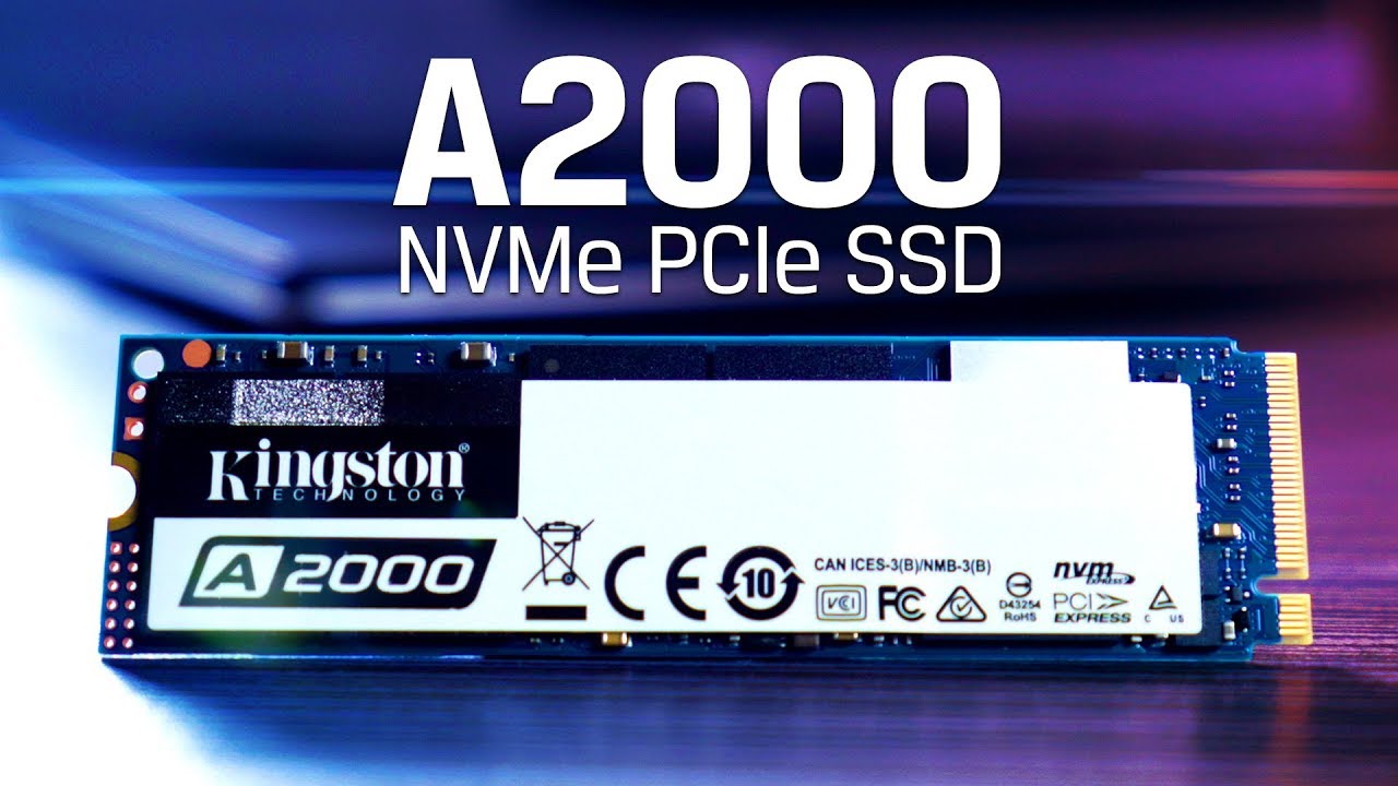 Ssd kingston a2000 установка